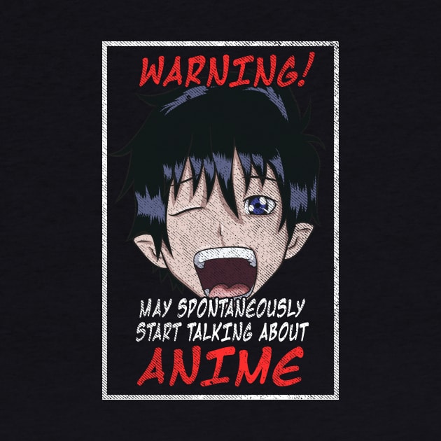 May Spontaneously Start Talking About Anime by theperfectpresents